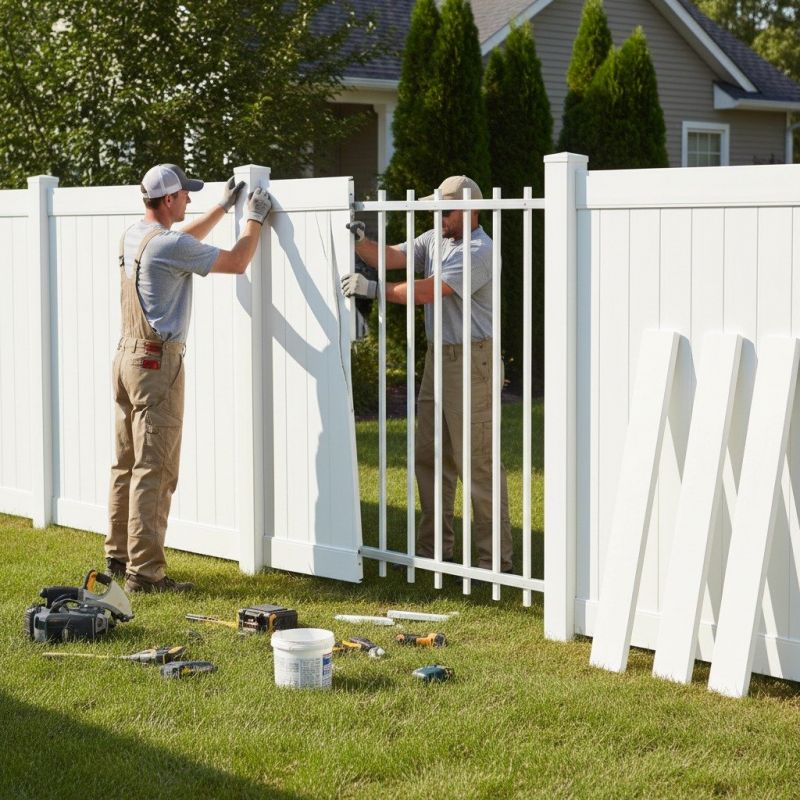 Contact About Fence Panel Mounting